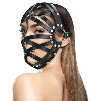 Cage Mask Negru