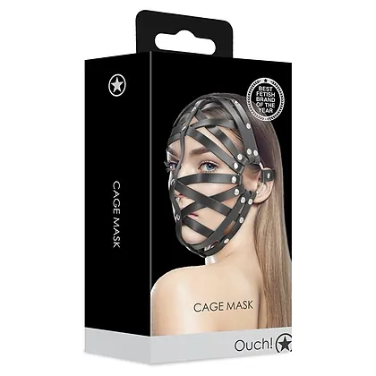 Cage Mask Negru