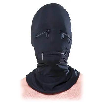 Cagulă Zipper Negru