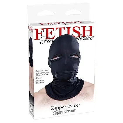 Cagulă Zipper Negru