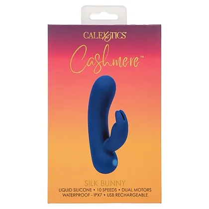 CalExotics Cashmere silk Bunny — 10 Moduri, Dual Motor, IPX7 Mov