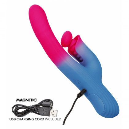 CalExotics Elation Rabbit Dual 3 Motoare +1000 Combinații Roz