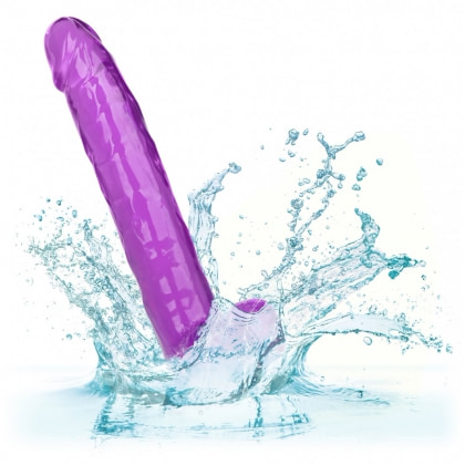 CalExotics size Queen 30,5 cm – Realist cu Ventuză Mov