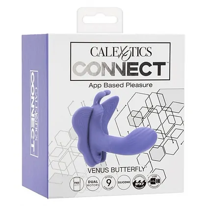 CalExotics Venus Butterfly Mov — 9 Vibrații, USB, Discret