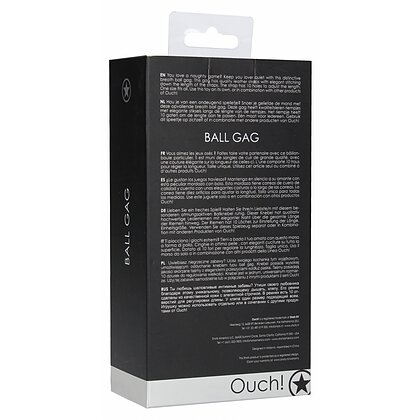 Căluș Cu Bilă Ouch Negru