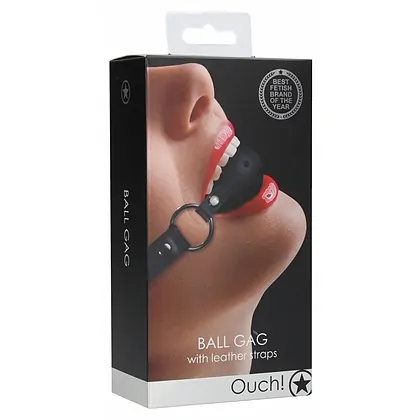 Căluș Cu Bilă Ouch Negru