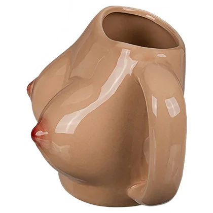 Cana Ceramică Ootb cu Design Discret și Jucăuș