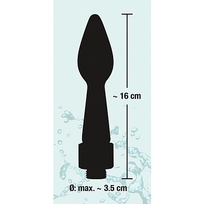 Cap Irigator Duș Anal Rear Splash Negru