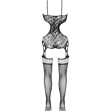 Catsuit Cottelli Collection Fantasy Negru S-L