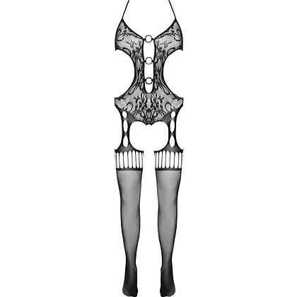 Catsuit Cottelli Collection Fantasy Negru S-L