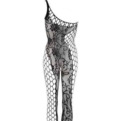 Catsuit Decupat Inghinal No:Xqse Negru S-L