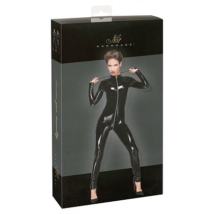 Catsuit Noir Handmade F188 Negru L