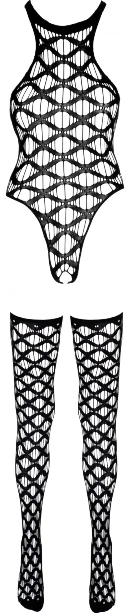 Catsuit No:Xqse Dana Negru S-L