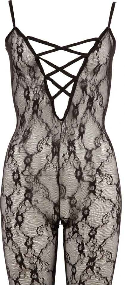 Catsuit No:Xqse Lace Negru L-XL