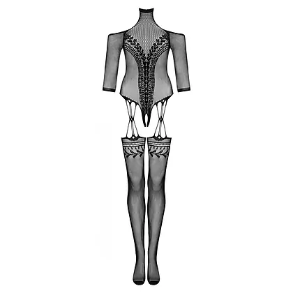 Catsuit Obsessive G333 Negru S-L