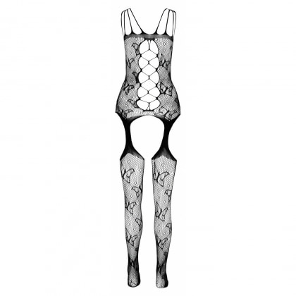 Catsuit Passion BS075 Negru S-L