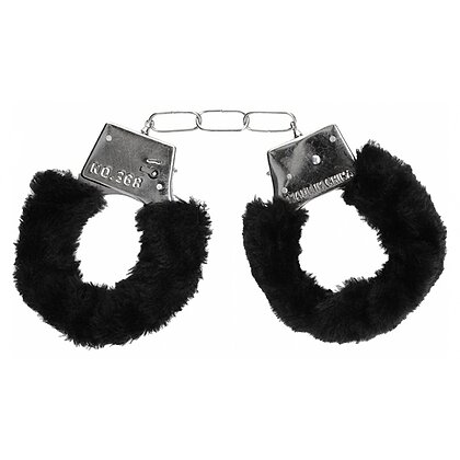 Catuse Beginners Handcuffs Furry Negru