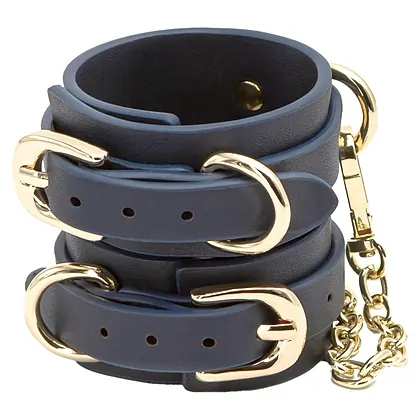 Cătușe Bondage Couture Wrist Albastru