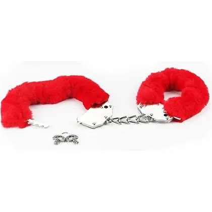 Cătușe Fluffy Pleasure Roșu