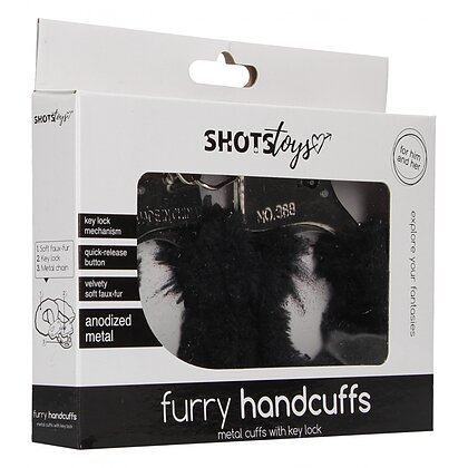 Cătușe Furry Fun Negru