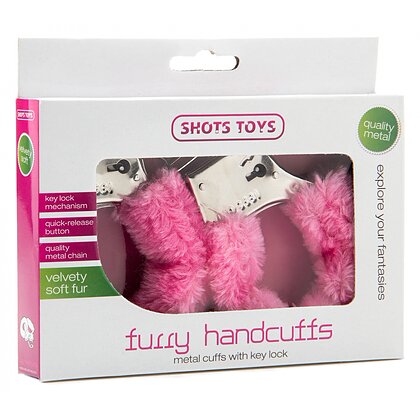 Cătușe Furry Handcuffs Roz