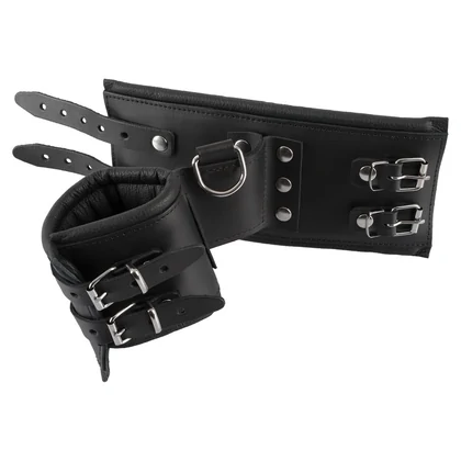 Cătușe Leather Zado Negru