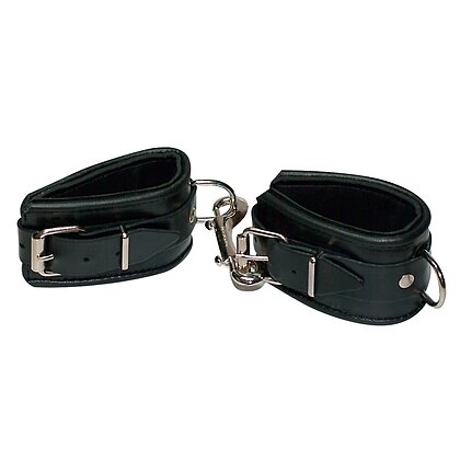 Cătușe Mâini Leather Cuffs Negru