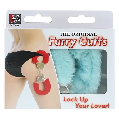 Cătușe Metal Handcuff With Plush Albastru