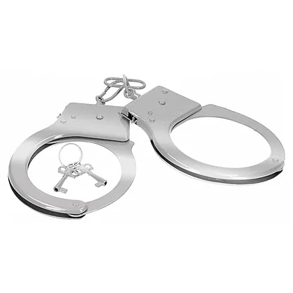 Cătușe Metal Handcuffs Shots Gri