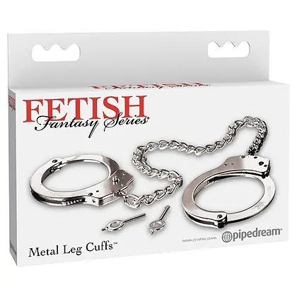 Cătușe Metal Pentru Glezne Argintiu