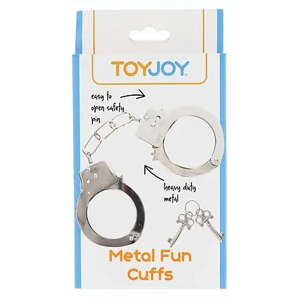Cătușe Metal ToyJoy Argintiu