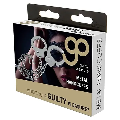 Cătușe Metalice Guilty Pleasure Lanț Lung Argintiu