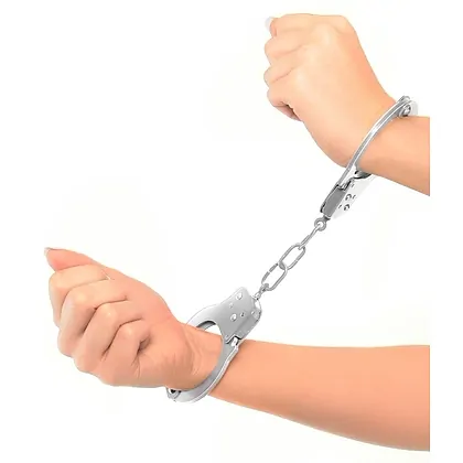 Catuse Official Handcuffs Metal Argintiu