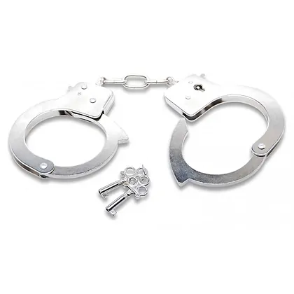 Catuse Official Handcuffs Metal Argintiu