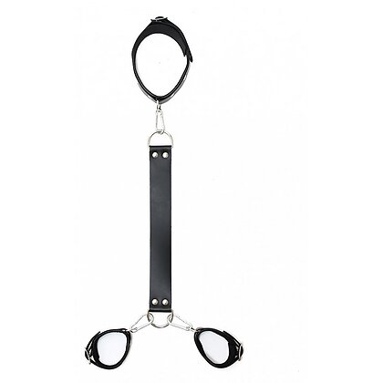 Cătușe Piele Cuffs Negru