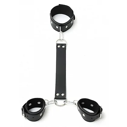 Cătușe Piele Cuffs Negru