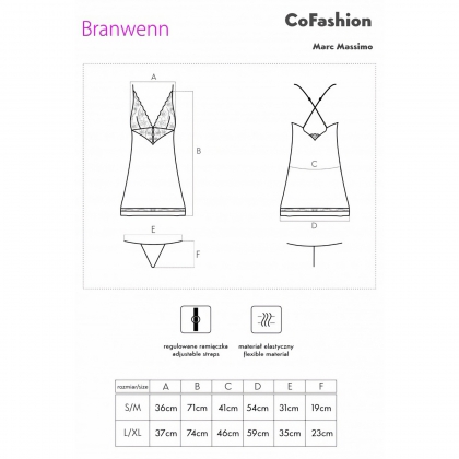 Chemise CoFashion Branwenn Albastru S-M