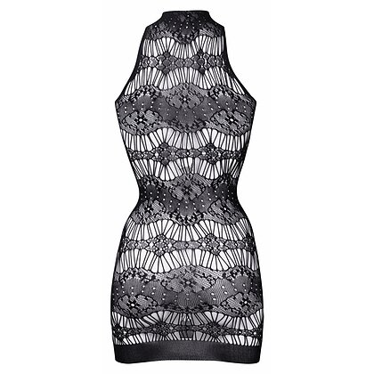 Chemise Le Désir Criss Cross Neck Negru S-L