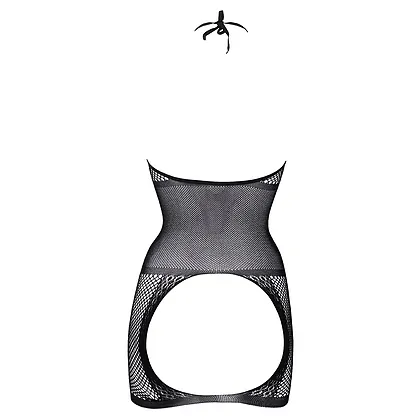 Chemise Le Desir Peek-A-Boo Fishnet Negru S-L