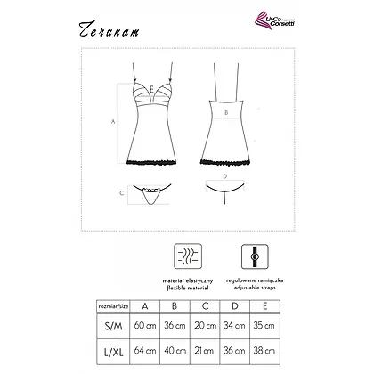Chemise LivCo Zerunam Negru L-XL