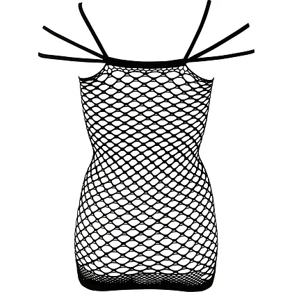 Chemise No:Xqse Din Plasă Elise Negru S-L