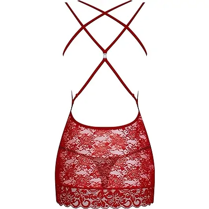 Chemise Obsessive 860-CHE Roșu S-M