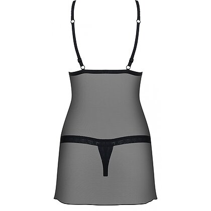 Chemise Obsessive 865-CHE Negru S-M