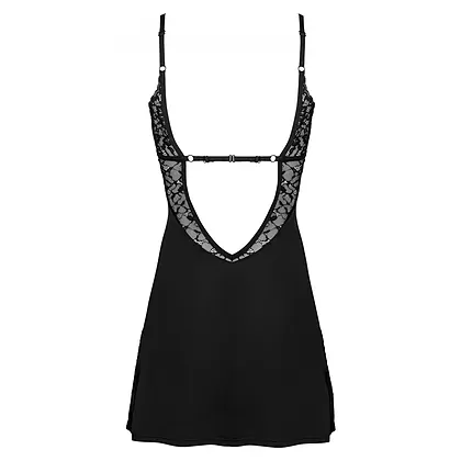 Chemise Obsessive Bellastia Negru XS-S