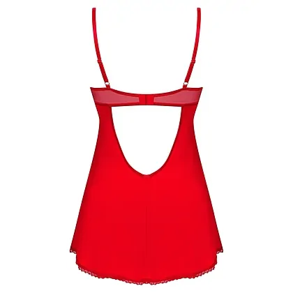 Chemise Obsessive Ingridia Roșu XL-2XL