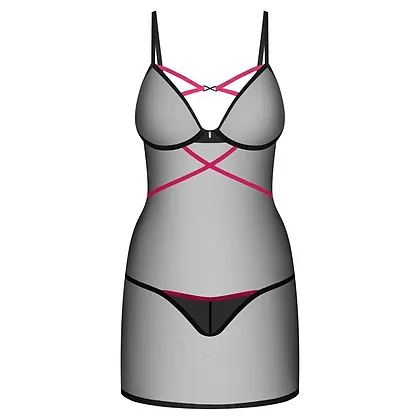 Chemise Obsessive Novenes Negru XS-S