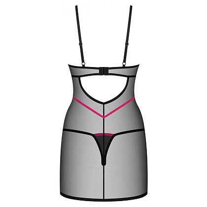 Chemise Obsessive Novenes Negru XL-2XL