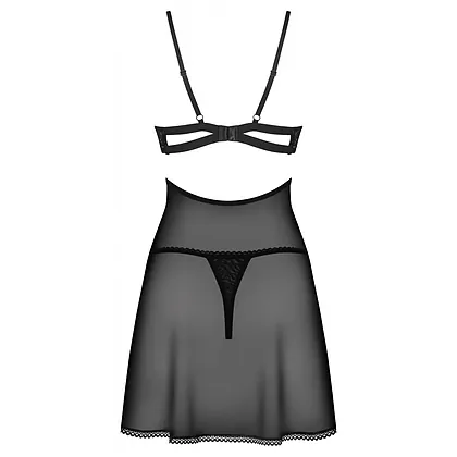 Chemise Obsessive Nutris Negru M-L