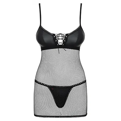 Chemise Obsessive Redella Negru S-M