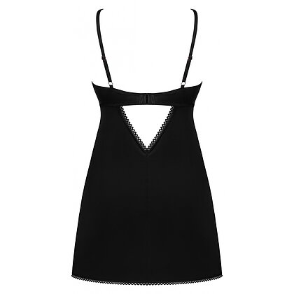 Chemise Obsessive Rosenty Negru XS-S